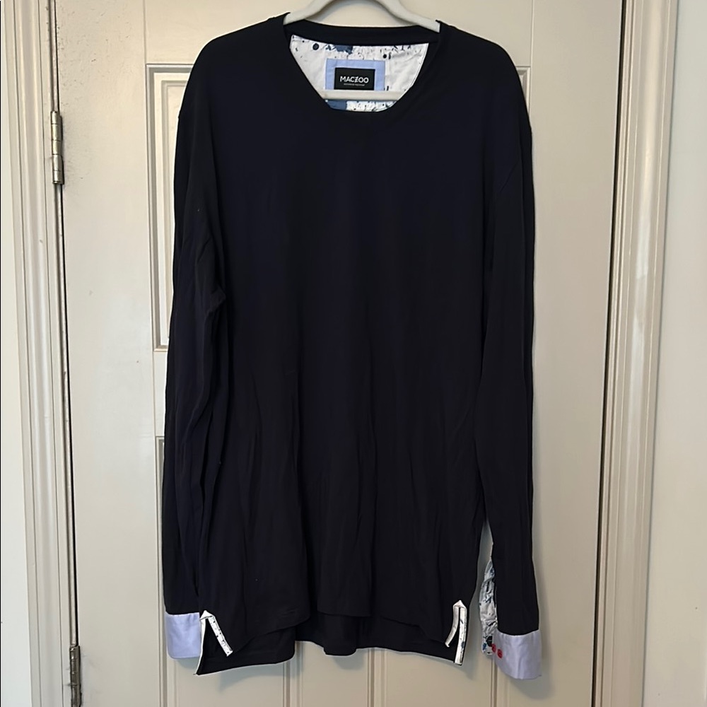 Maceoo V-Neck Cotton Pullover XXL